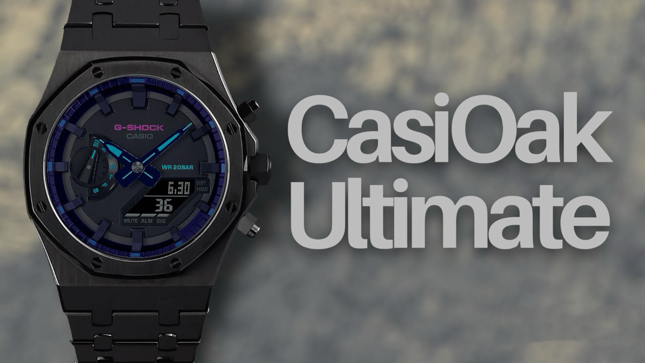 CasiOak Ultimate - Cyber Punk (BLACK Case)